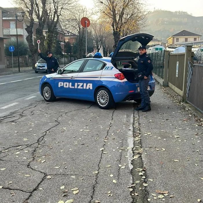 Servizio straordinario di controlli di polizia a Nizza Monferrato e Canelli