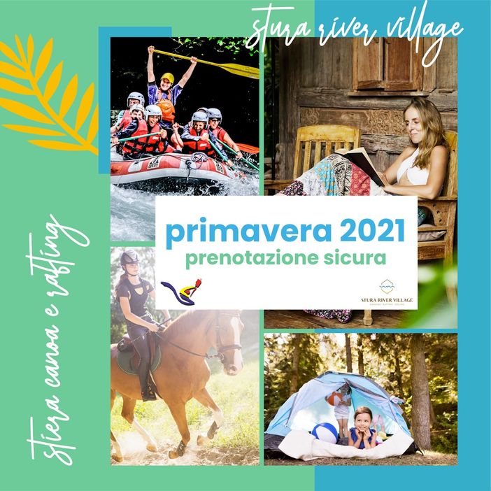 Un weekend nella natura a maggio? Scegli lo Stura River Village Un weekend nella natura a maggio? Scegli lo Stura River Village