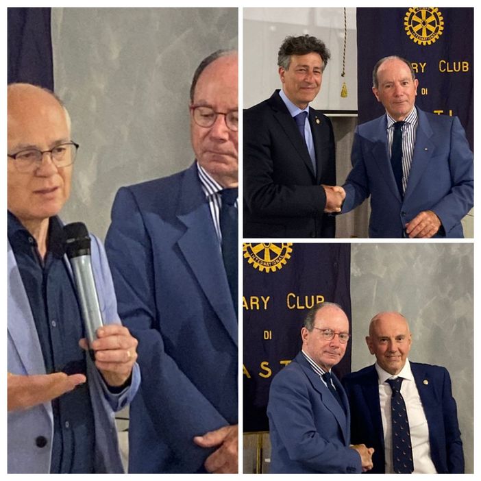 Il presidente Florio con il Prefetto Ventrice, neo socio onorario, e con gli insigniti Giuseppe Amico (Caritas) e Carlo Bosticco Il presidente Florio con il Prefetto Ventrice, neo socio onorario, e con gli insigniti Giuseppe Amico (Caritas) e Carlo Bosticco