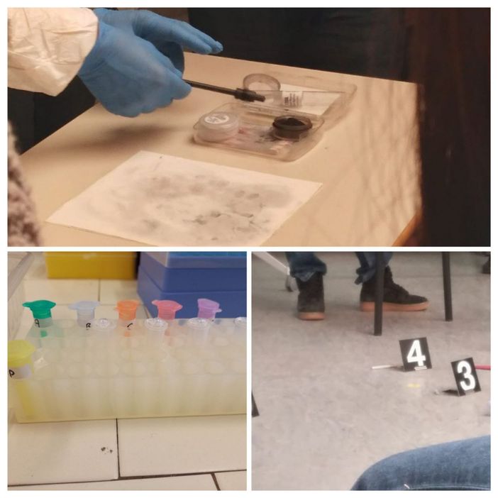 Gli alunni del Pellati di Nizza a scuola di criminologia, in collaborazione con la polizia scientifica di Asti
