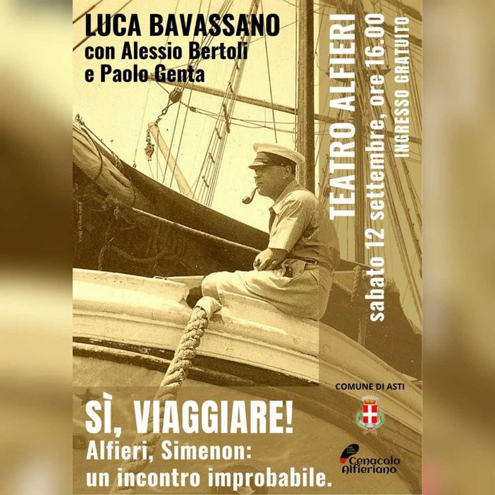 La “strana coppia” Alfieri-Simenon al centro del nuovo lavoro di Luca Bavassano La “strana coppia” Alfieri-Simenon al centro del nuovo lavoro di Luca Bavassano