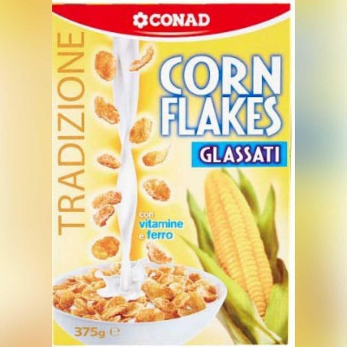 Conad richiama un lotto di corn flakes a causa di un allergene non indicato in etichetta Conad richiama un lotto di corn flakes a causa di un allergene non indicato in etichetta