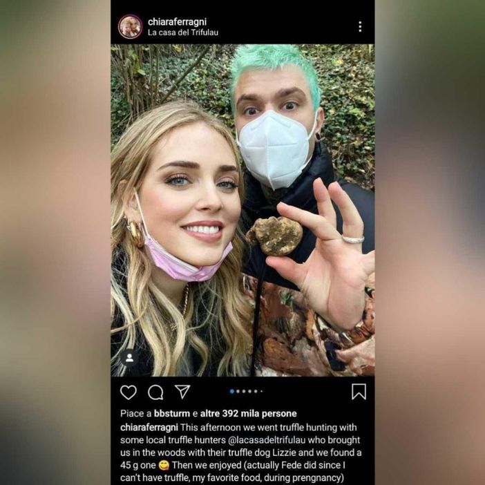 Tutte le immagini sono tratte dal profilo Instagram di Chiara Ferragni