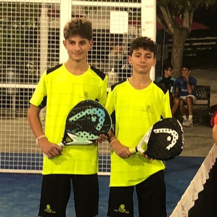 Padel: gli astigiani Andrea Piubelli e Tommaso Gemme in evidenza a Novara