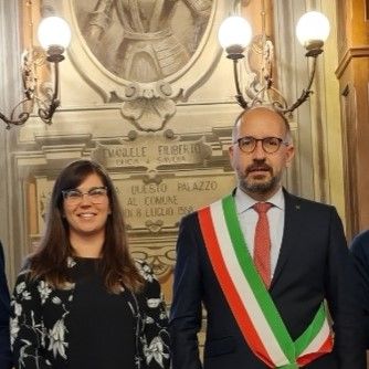 L'assessore Rasero con l'assessore Pietragalla