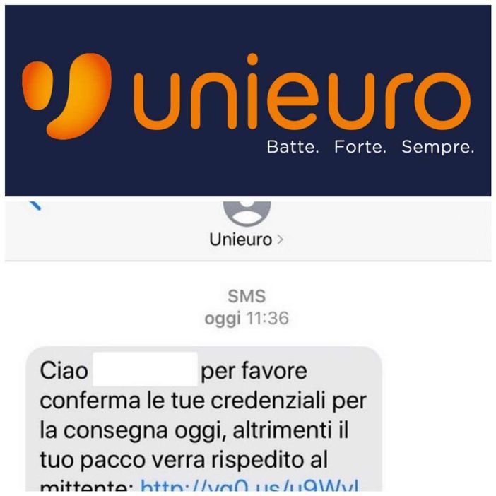 Truffa lotteria estiva. Attenzione ai falsi sms con i regali di Unieuro