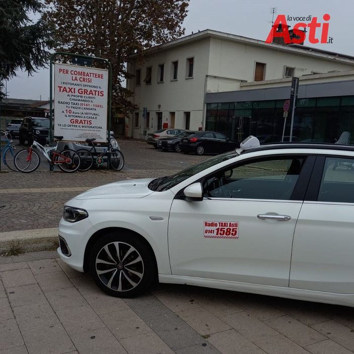Vai a cena? Il taxi, al ritorno, te lo offre il ristorante. Iniziativa di Radio Taxi Asti Vai a cena? Il taxi, al ritorno, te lo offre il ristorante. Iniziativa di Radio Taxi Asti