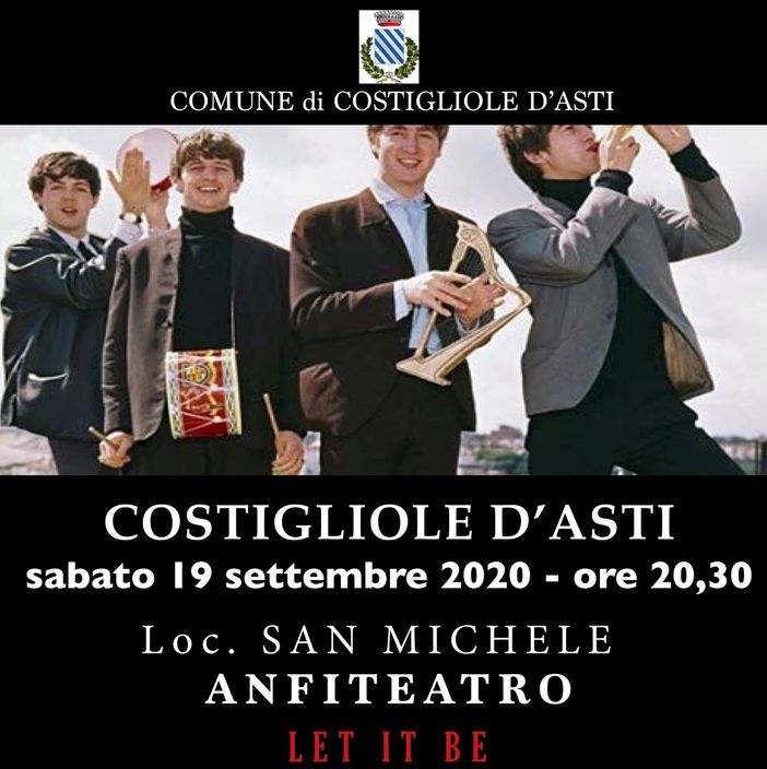 A Costigliole d'Asti si ricordano i 50 anni dallo scioglimento dei Beatles