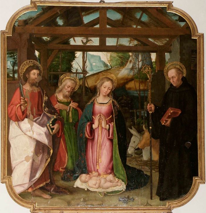 Natività di Gandolfino al refettorio del Seminario Vescovile di Asti Natività di Gandolfino al refettorio del Seminario Vescovile di Asti