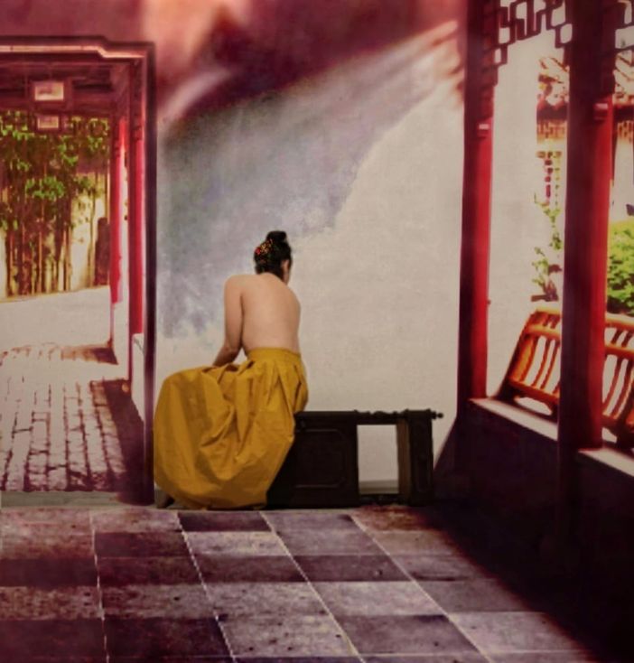 In foto: un'opera di Maria-Luisa Stepanek In foto: un'opera di Maria-Luisa Stepanek