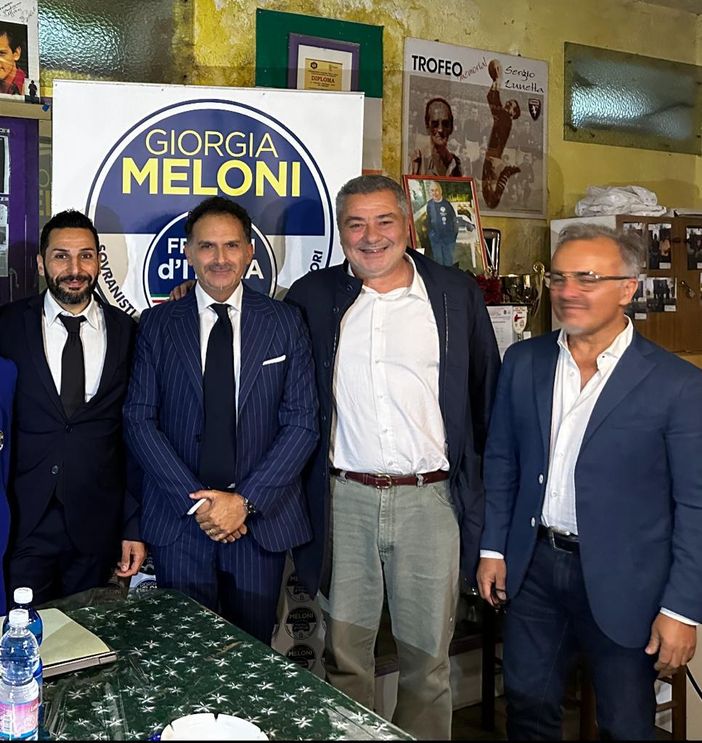 Da sinistra: Michele Iannotta, Luigi Giacomini, Pietro Fiocchi e Andrea Revel