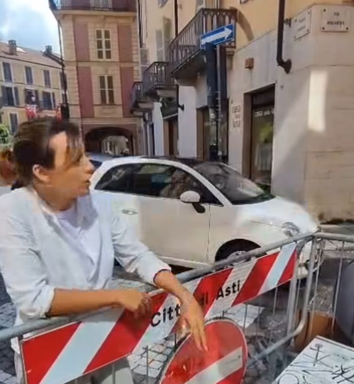 Immagine tratta dal video postato sul profilo FB da Vittoria Briccarello