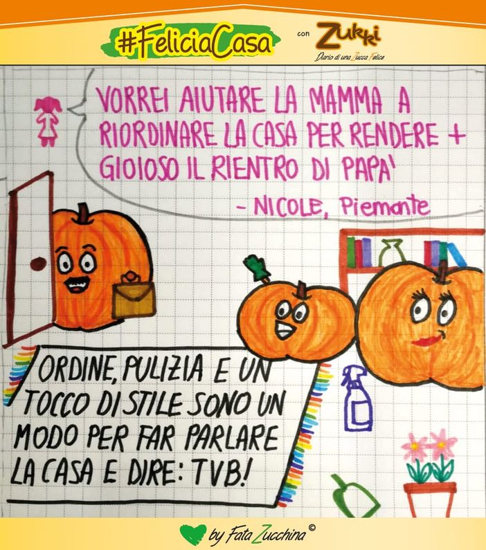 Favole a casa: la nuova video rubrica di Fata Zucchina. Oggi raccontiamo "La mezza casa" di Mauro Bernini Favole a casa: la nuova video rubrica di Fata Zucchina. Oggi raccontiamo "La mezza casa" di Mauro Bernini