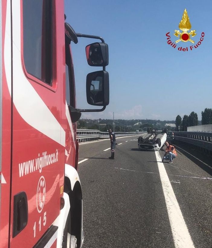 Ulteriori disagi sull’Asti-Cuneo per un tamponamento tra due autovetture