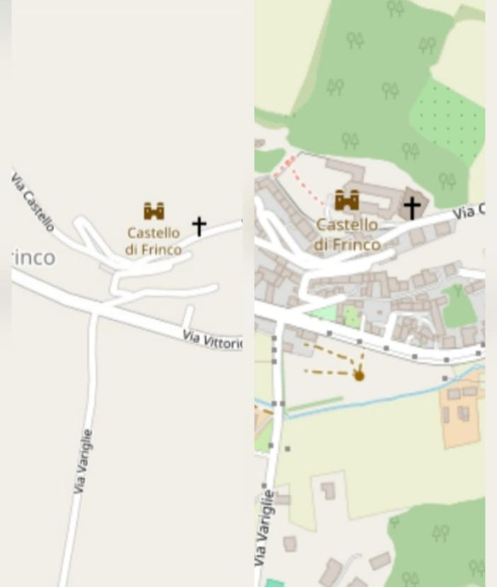 Frinco prima e dopo