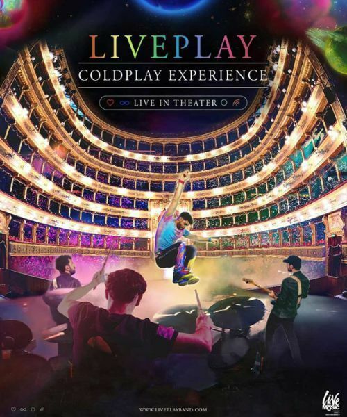 I suoni dei Coldplay arrivano al Teatro Alfieri con i Liveplay I suoni dei Coldplay arrivano al Teatro Alfieri con i Liveplay