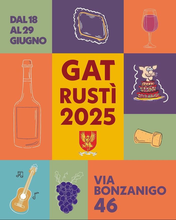 Torna l'appuntamento con &quot;Gat Rustì&quot;: dodici serate di enogastronomia piemontese