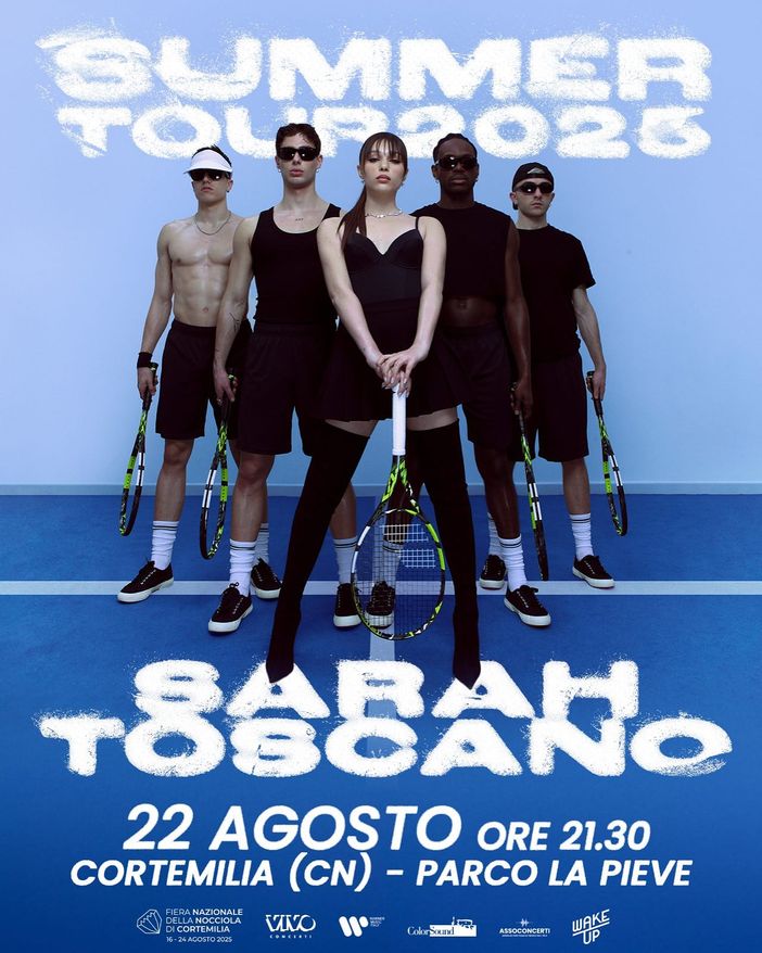 Sarah Toscano alla Fiera Nazionale della Nocciola di Cortemilia