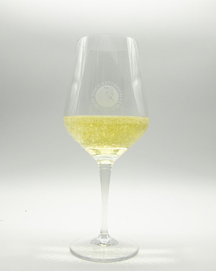 Un calice di Asti Spumante