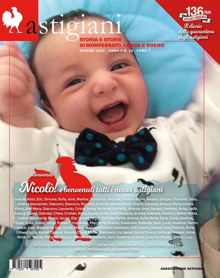 Numero speciale di "Astigiani" sulla pandemia, doppia copertina, 130 testimonianze Numero speciale di "Astigiani" sulla pandemia, doppia copertina, 130 testimonianze