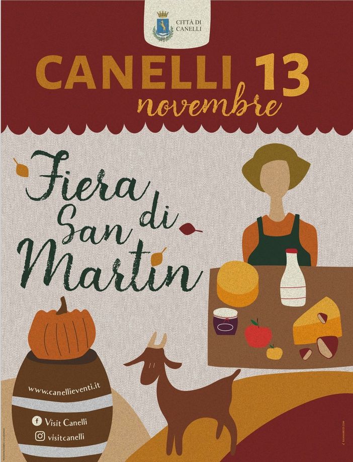 Canelli in festa con la Fiera di San Martin: bancarelle, concerti, mostre e degustazioni