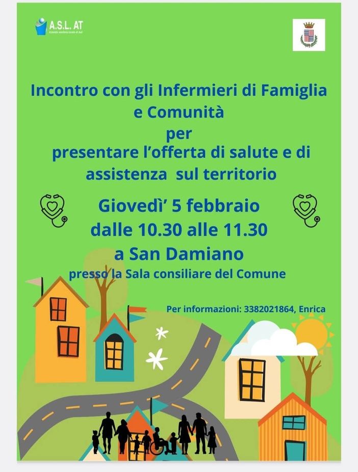 Incontro pubblico con l’ASL a San Damiano: un’occasione di confronto sulla salute