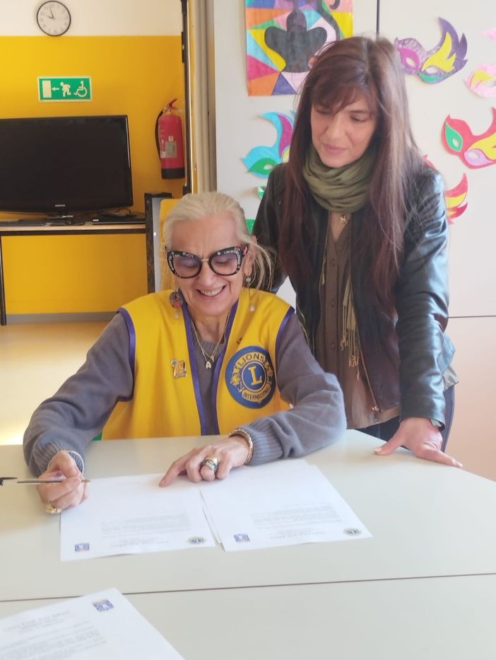 Rinnovato l'accordo tra Lions club Alfieri di Asti e cooperativa Valdocco Rinnovato l'accordo tra Lions club Alfieri di Asti e cooperativa Valdocco