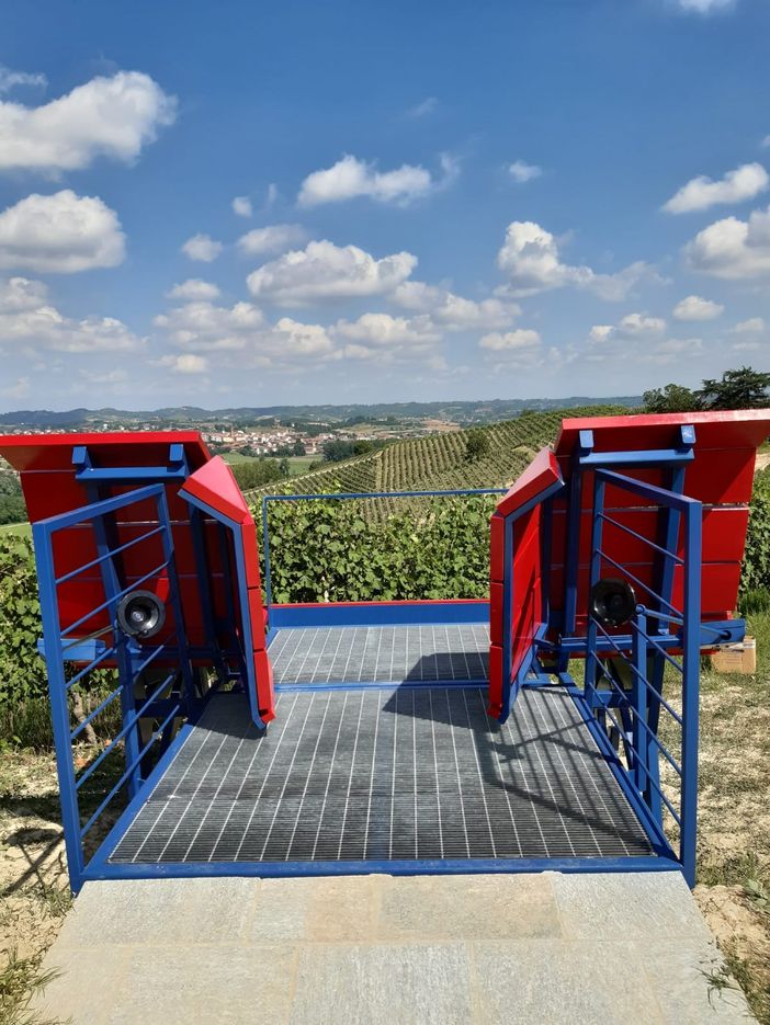A San Damiano pronta la nuova 'Big bench per tutti' panchina inclusiva prima nell'Astigiano e seconda in Piemonte