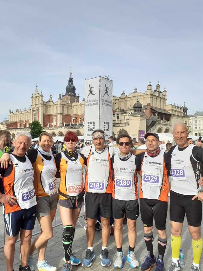 Maratona di Cracovia: tanti gli astigiani partecipanti con Asd Gate - Cral Inps [FOTO]