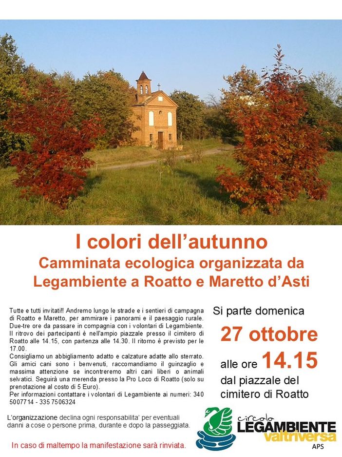 Una domenica di camminata ecologica a Roatto