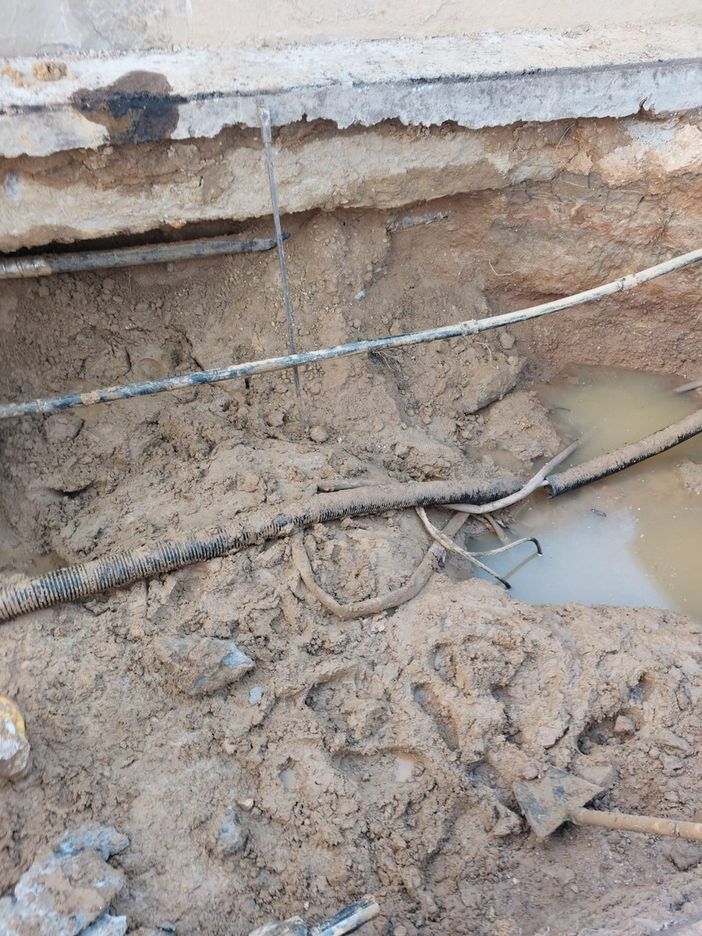 I lavori in corso a Viatosto