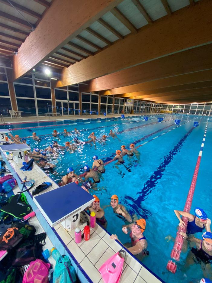 Torna la "quotidianità" in casa Asti Nuoto, dopo il collegiale a Lignano Sabbiadoro, che ha portato 11 medaglie Torna la "quotidianità" in casa Asti Nuoto, dopo il collegiale a Lignano Sabbiadoro, che ha portato 11 medaglie