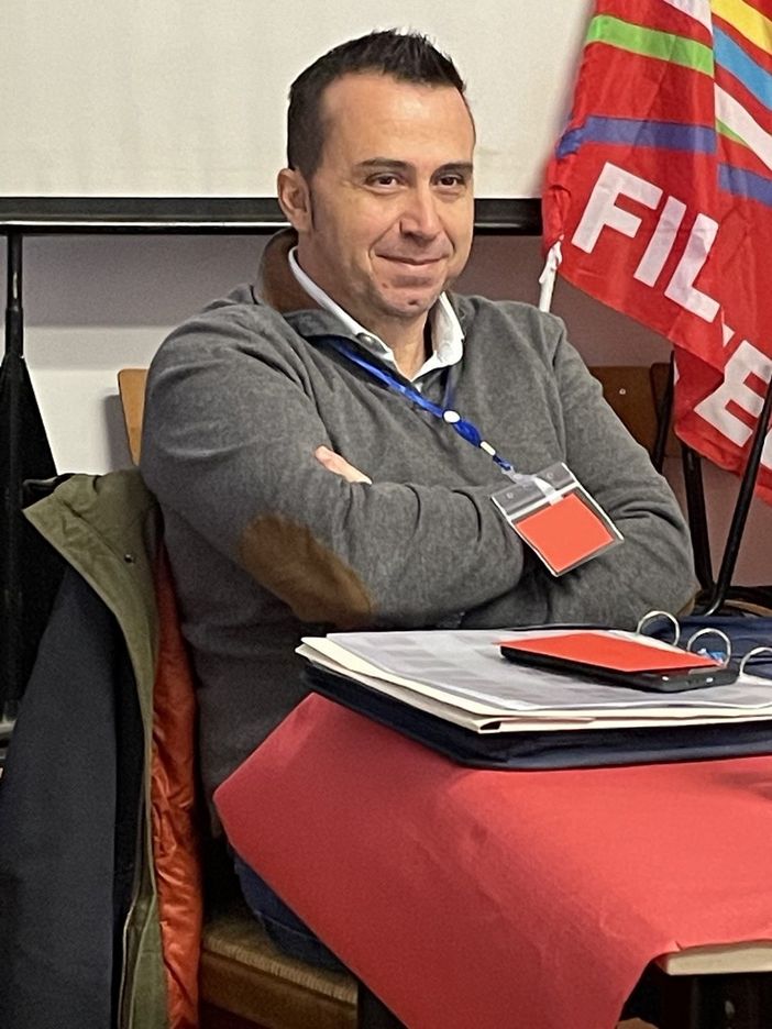 Il segretario Filctem, Roberto Sesia Il segretario Filctem, Roberto Sesia