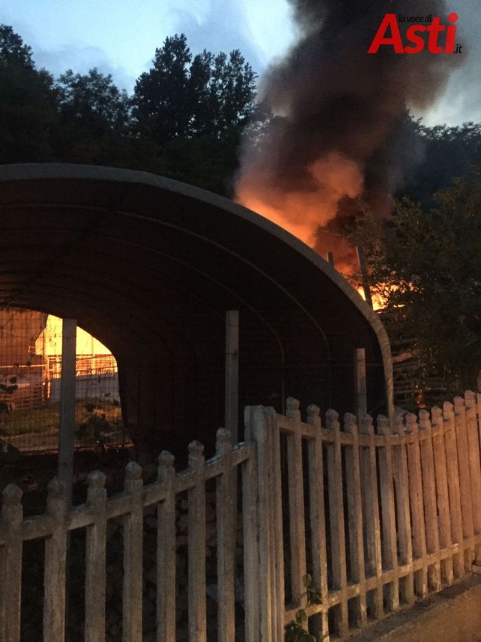 L'incendio a San Damiano