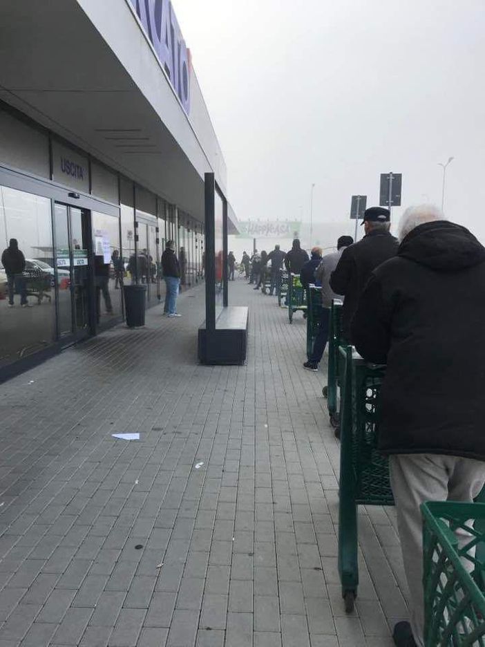 Alcuni scatti giunti in redazione