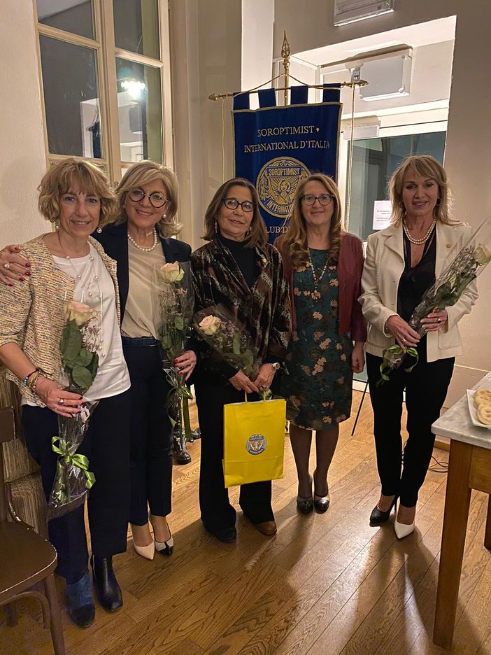 Il Soroptimist di Asti ha festeggiato l'8 marzo con l'ingresso di 4 nuove socie