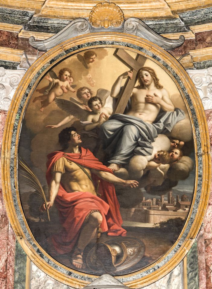 Stefano Tofanelli, &quot;San Secondo davanti al Redentore&quot;, Collegiata, 1780-1790