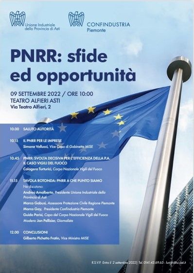 All’Alfieri un importante convegno sul PNRR