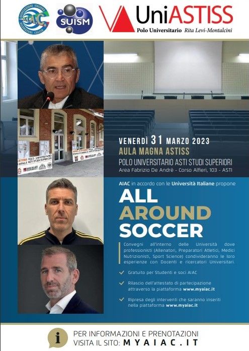 Asti ospita convegno sulla preparazione atletica nel calcio giovanile