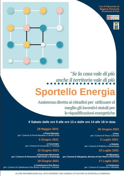 La locandina dell'iniziativa