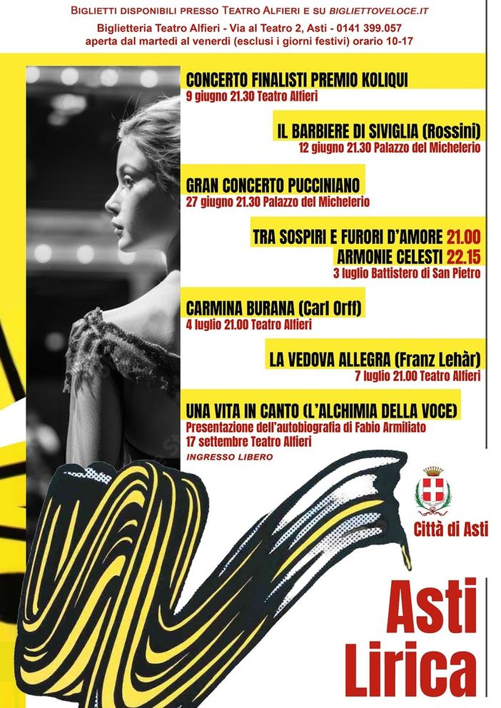 Questa sera continua Asti Lirica. tra sospiri d'amore con il Coro polifonico e le &quot;Armonie celesti&quot;