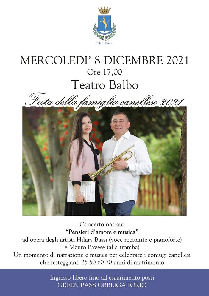 La locandina della "Festa della Famiglia Canellese"