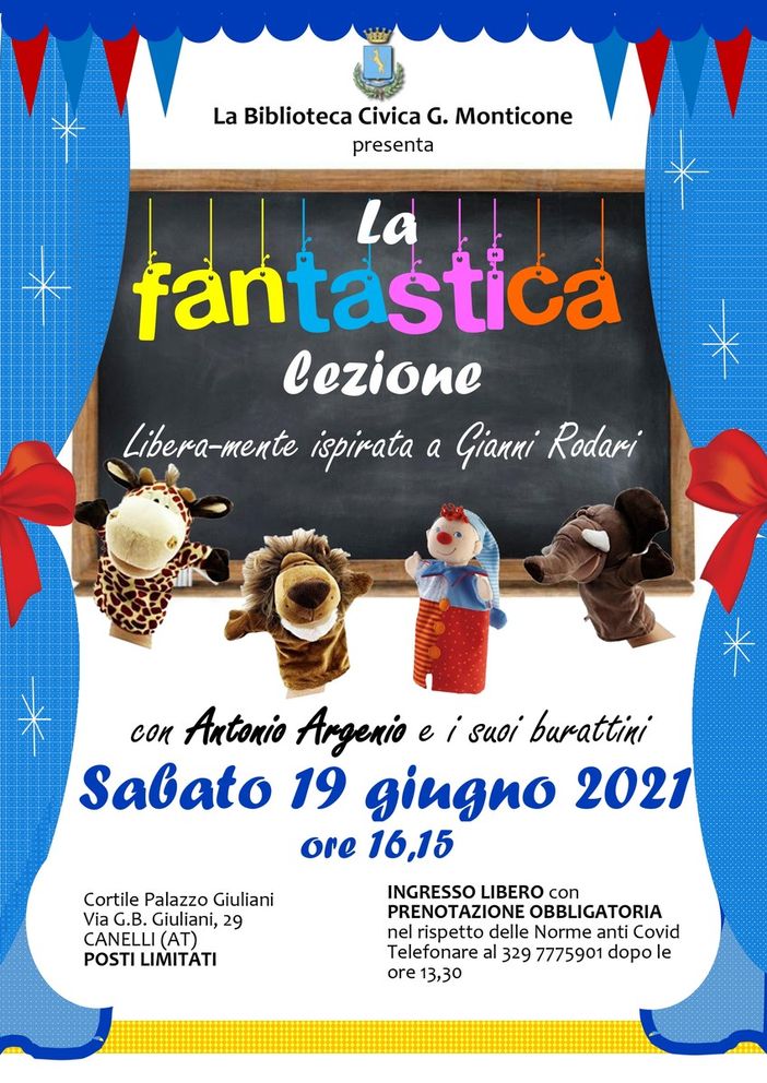 Locandina omaggio a Rodari in programma a Canelli Locandina omaggio a Rodari in programma a Canelli