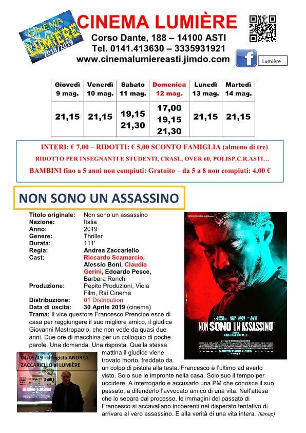 La programmazione del cinema Lumiere fino al 16 maggio