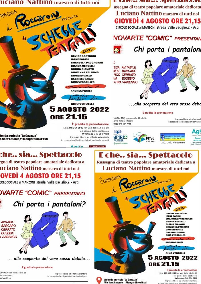 La rassegna teatrale 'E che sia... Spettacolo', si avvia verso la conclusione