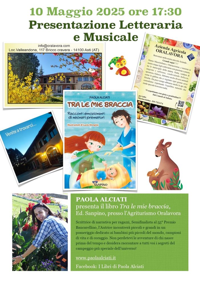 “Tra le mie braccia”: una serata tra natura, poesia e musica “Tra le mie braccia”: una serata tra natura, poesia e musica