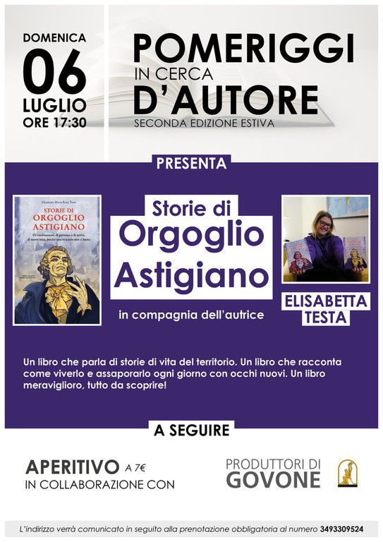 La locandina dell'evento