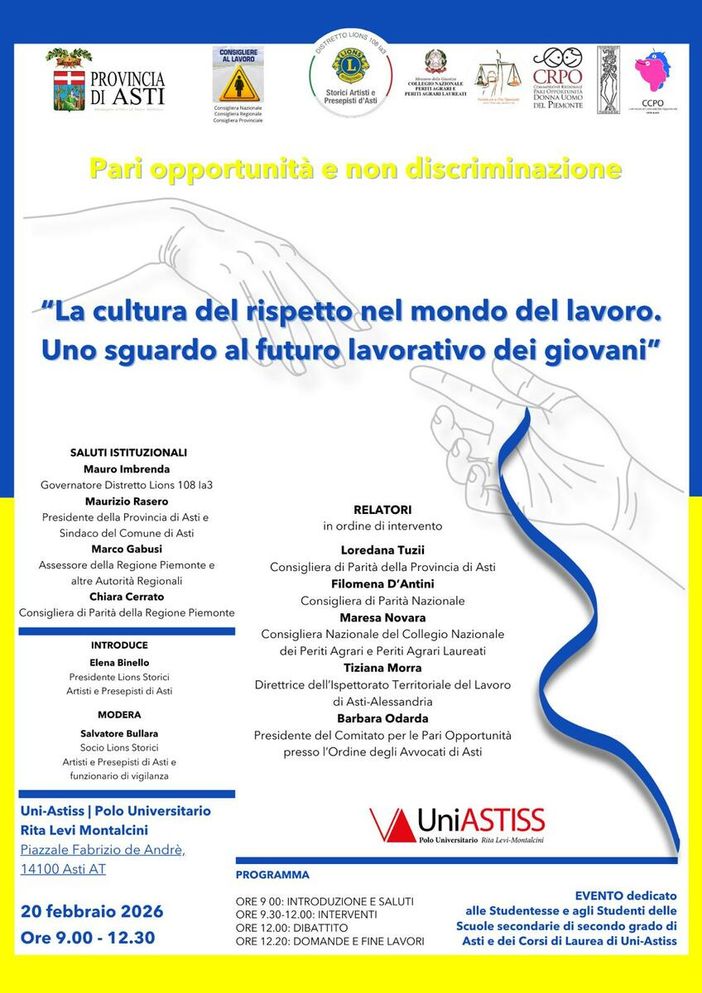 La locandina dell'evento La locandina dell'evento