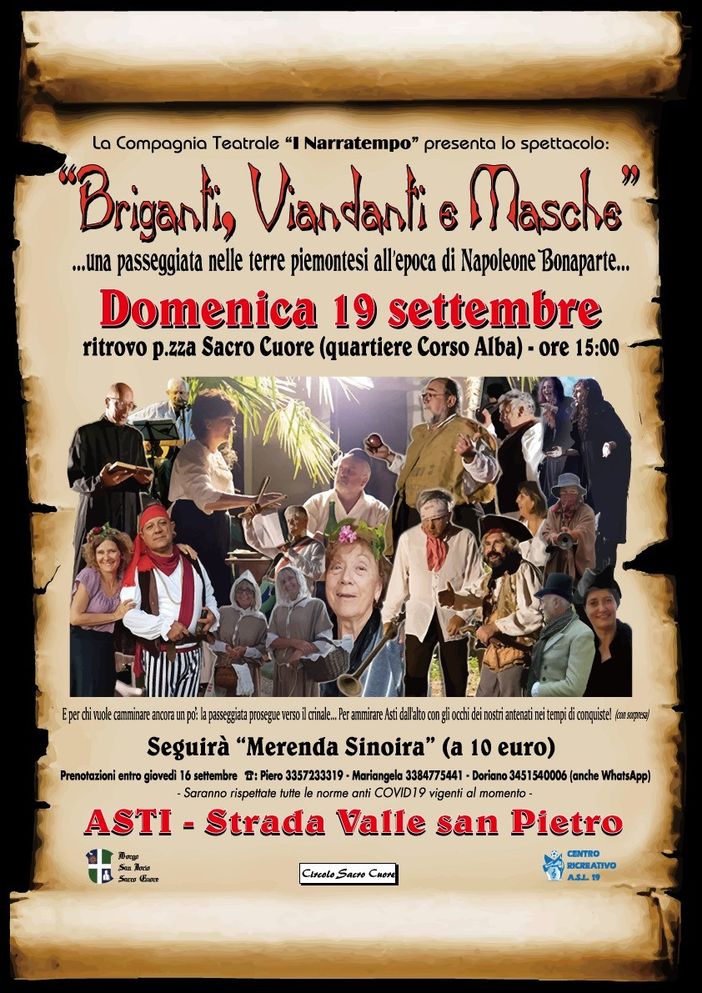 La locandina dello spettacolo