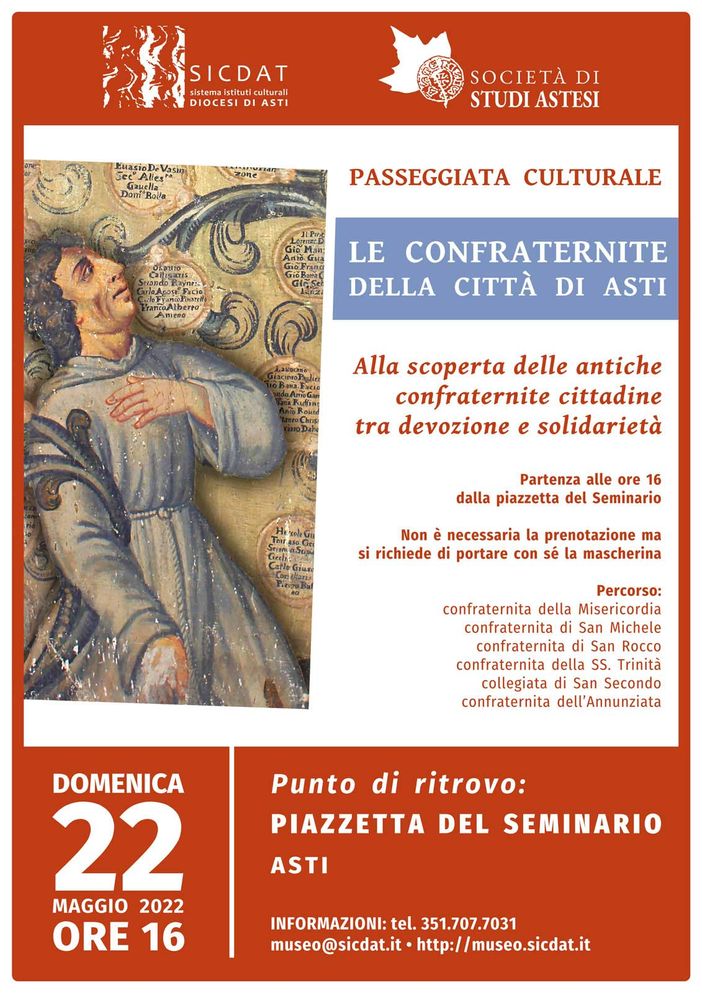 Passeggiata culturale tra le antiche confraternite di Asti